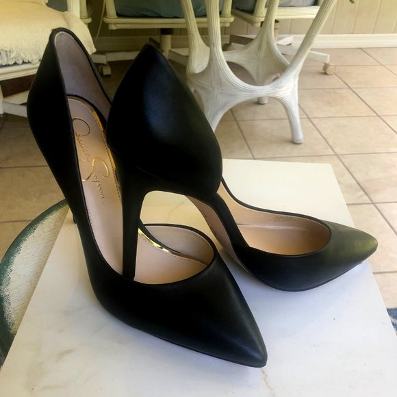 Jessica Simpson Shoes - Jessica Simpson Paryn D'orsay Pointy Stiletto High Heel Pumps Sz 10/ Black Color